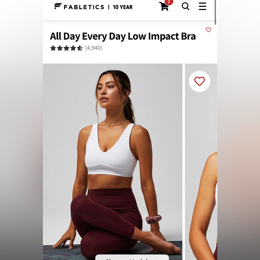 Fabletics Bra